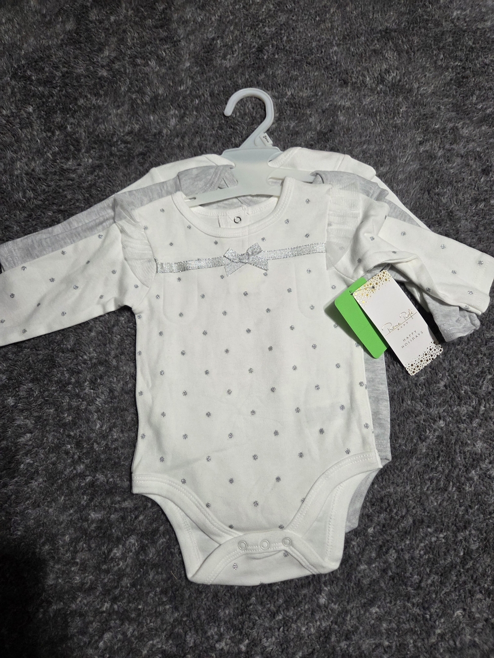 Rene Rofe 3 Piece Winter Onesie Set